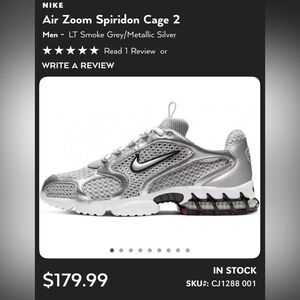 NIKE Air Zoom Spiridon Cage 2 size 8